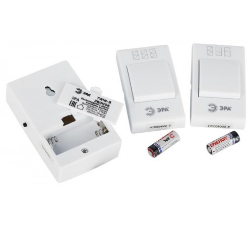 Звонок  ЭРА TWIN-B беспроводной  Б0019877  ЭРА