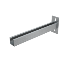 Cтрат-консоль одиночная усиленная 41х41 L600 s:2,5 мм  KSSU41-600  КМ-профиль