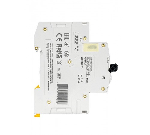 Выключатель автоматический трехполюсный M10N 3P C 63А 10кА ARMAT  AR-M10N-3-C063  IEK