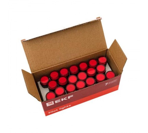 Матрица светодиодная AD16-16HS красный 230 В AC (16мм) EKF PROxima  ledm-ad16-16-r  EKF