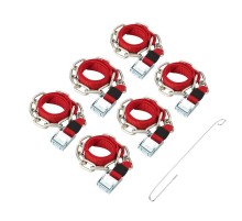 Цепи (браслеты) противоскольжения для кроссоверов, однорядные, к-т 6 шт.  07-7025-1  REXANT