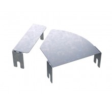 Крышка на горизонтальный изменяемый угол СРО 0-45град. 50, 1,2 мм  SKVN050  DKC