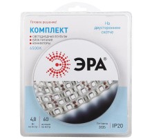 Комплект светодиодной ленты 2835kit-4,8-60-12-IP20-6500-5m  Б0043061  ЭРА