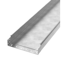 Лоток неперфорированный Профи INOX (AISI 304) 300х80x3000 (2,0 мм) (6 м/уп)  PR16.14089  Промрукав