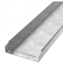 Лоток неперфорированный Профи INOX (AISI 304) 300х80x3000 (1,5 мм) (6 м/уп)  PR16.13963  Промрукав