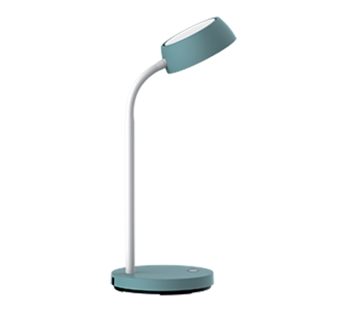 Светильник настольный Qplus GTL602 8W 600lm 4000K 170-265V бирюзовый диммируемый LED 1/8  GT6023  Gauss