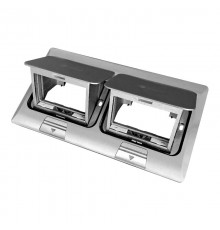 LUK/2x1.5ST Люк в пол на 2x1,5 поста (45х45мм), в компл с коробкой и супп, сталь  70026  Ecoplast