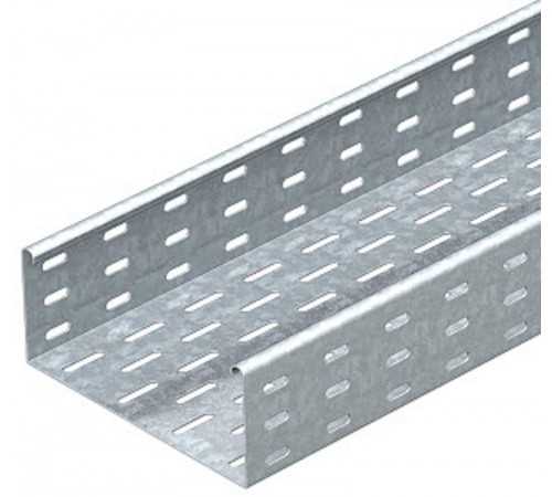 Кабельный листовой лоток перфорированный 85x400x3000 (SKS 840 FS)  6058396  OBO Bettermann