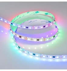 Светодиодная лента DMX-B60-10mm 12V RGB-PX3 (14 W/m, IP20, 5060, 5m) (Arlight, бегущий огонь)  039174  Arlight