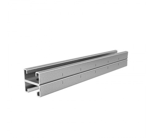 СТРАТ-профиль двойной перфорированный 41х21х1400, толщ. 2,0 мм, гальван. цинк, 874314  СПД-41х21х1400-2,0-ЭЦ   Ostec