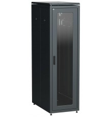 ITK LINEA N 38U 800х1000мм стекл. пер. дв. задн. перф. чер.  LN05-38U81-GP  ITK