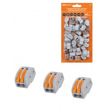 Соединительная клемма СК-412 (2,5мм) (50 шт/блистер)  SQ0527-0015  TDM