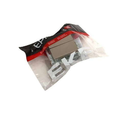 Механизм выключателя, двухклавишный, шампань Эпика  UP1-SWC-20 EKF