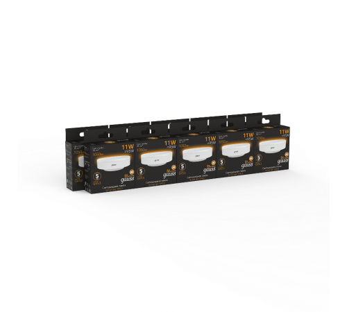 Лампа светодиодная GX53 11W 1050lm 3000K LED 1/10/100  108008111  Gauss