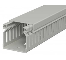 Распределительный кабельный канал LK4 40x40x2000 мм (ПВХ,серый) (LK4 40040)  6178012  OBO Bettermann