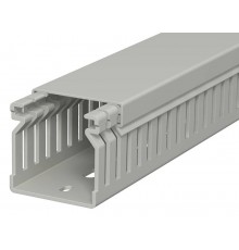 Распределительный кабельный канал LK4 40x40x2000 мм (ПВХ,серый) (LK4 40040)  6178012  OBO Bettermann