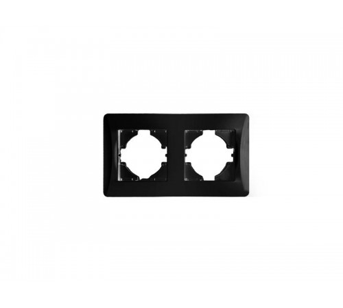 Рамка 2 поста (антрацит) серия BW  201222  SPL