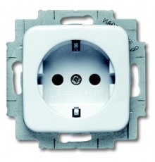 Розетка SCHUKO 16А 250В с защитными шторками, серия Reflex SI, цвет альпийский белый  2013-0-5371   2CKA002013A5371  ABB