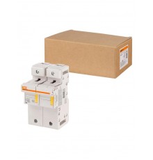 Держатель плавких вставок ДПВ2 22х58 2П  SQ0216-0022  TDM