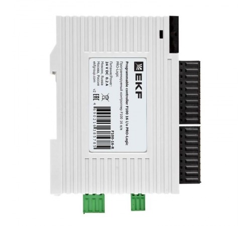 Программируемый контроллер F100 16 в/в PRO-Logic EKF PROxima  F100-16-R  EKF