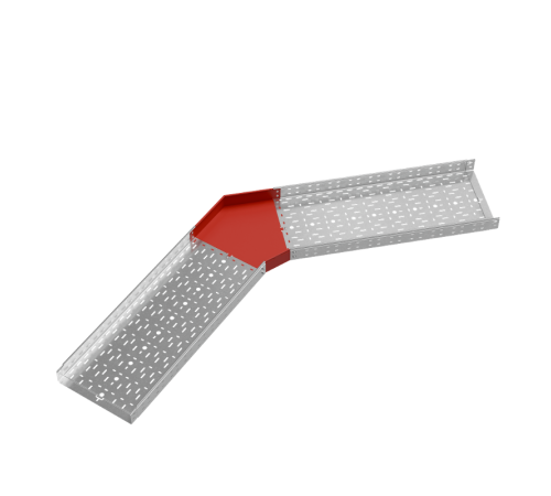 Угол горизонтальный 45 гр. 80х400 мм "ПЛЮС" HD  GLplus45-80-400 HD   КМ-профиль