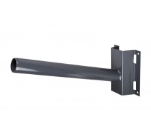 Кронштейн на столб для для консольного светильника PSL D40*1.5-GR серый под бандажную ленту  .5028180  Jazzway