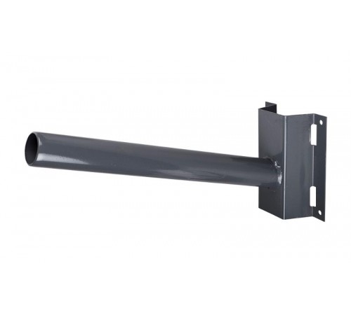 Кронштейн на столб для для консольного светильника PSL D40*1.5-GR серый под бандажную ленту  .5028180  Jazzway