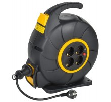 TWIST Катушка УК20 4мест. 2P+PE/20м 3х1,5мм2 автосм.  TW-KP27-16-04-20  IEK