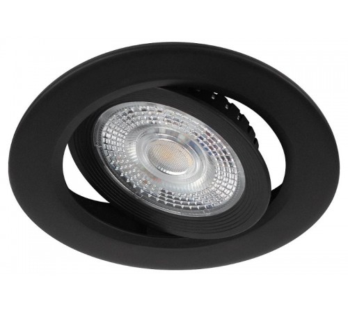 Светильник светодиодный встраиваемый  KL LED 25A-5 4K BK SET 10 круглый поворотный черный 5Вт 4000К набор 10шт  Б0070937  ЭРА
