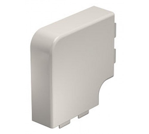 Крышка плоского угла кабельного канала WDK 40x110 мм (ПВХ,кремовый) (WDK HF40110CW)  6161324  OBO Bettermann
