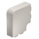 Крышка плоского угла кабельного канала WDK 40x110 мм (ПВХ,кремовый) (WDK HF40110CW)  6161324  OBO Bettermann