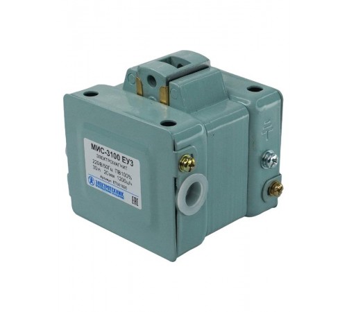 Электромагниты МИС-3100 ЕУ3, 220В, тянущее исполнение, ПВ 100%, IP20, с жесткими выводами, электромагнит (ЭТ)  ET501620  Электротехник