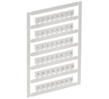 ARMAFIX Маркер для CTS 6мм2/CP 10мм2 "1-10"  AF-CT10D-M-006-01  IEK (ИЭК)