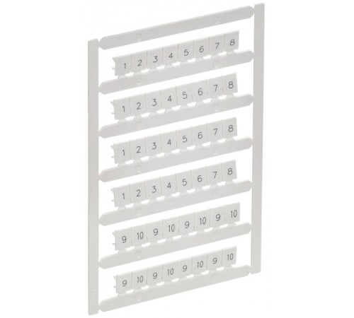 ARMAFIX Маркер для CTS 6мм2/CP 10мм2 "1-10"  AF-CT10D-M-006-01  IEK (ИЭК)