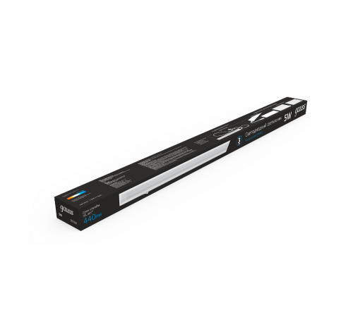 Светильник светодиодный линейный матовый TL 5W 6500K 312х22х37, 440лм 1/25  130511305  Gauss