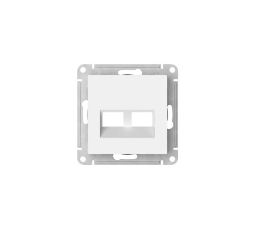 AtlasDesign Лотос Накладка двойная для информационных функций типа Keystone  ATN001390  SE