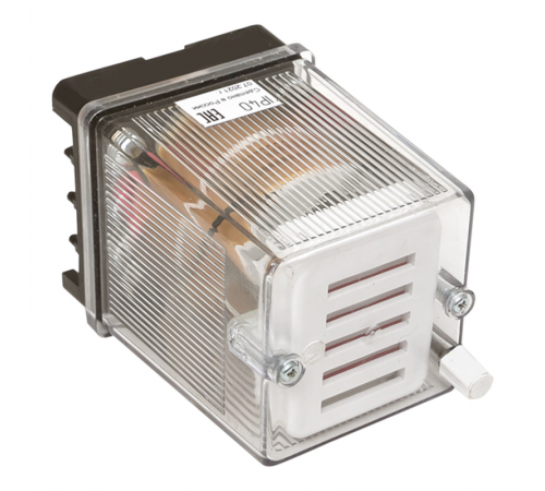 Указательное реле, постоянного тока, ток срабатывания 0,16А, заднее присоединение, исполнение УХЛ4  ur21pt0.16azp  EKF