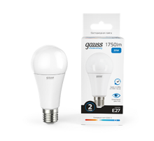 Лампа светодиодная LED 20Вт E27 220В 6500К Elementary A60  23239  Gauss