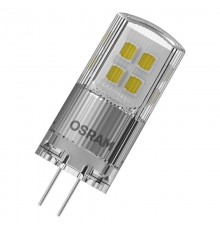 Лампа диммируемая светодиодная PARATHOM PIN 200лм 2Вт 2700К G4 колба PIN 320° прозр пластик 12В  4058075622388  OSRAM