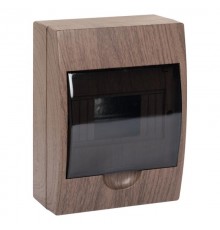 Щит распределительный навесной ЩРН-П- 6 темное дерево IP41 EKF PROxima  pb40-n-6-dark  EKF