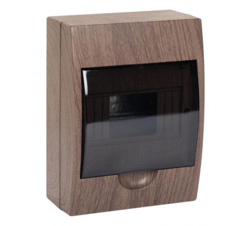 Щит распределительный навесной ЩРН-П- 6 темное дерево IP41 EKF PROxima  pb40-n-6-dark  EKF