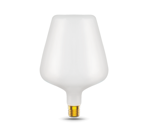 Лампа светодиодная Filament V160 9W 890lm 4100К Е27 milky LED 1/6  1016802209  Gauss