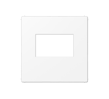 Kрышка для USB-зарядный устройств; без видимого винта; термопласт; белый матовый  A1569USBWWM  Jung