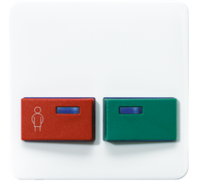 Крышка для изделий фирмы Ackermann; белая CD642B-1WW Jung