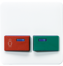 Крышка для изделий фирмы Ackermann; белая CD642B-1WW Jung