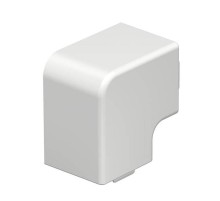 Крышка плоского угла кабельного канала WDK 40x40 мм (ПВХ,белый) (WDK HF40040RW)  6192831  OBO Bettermann