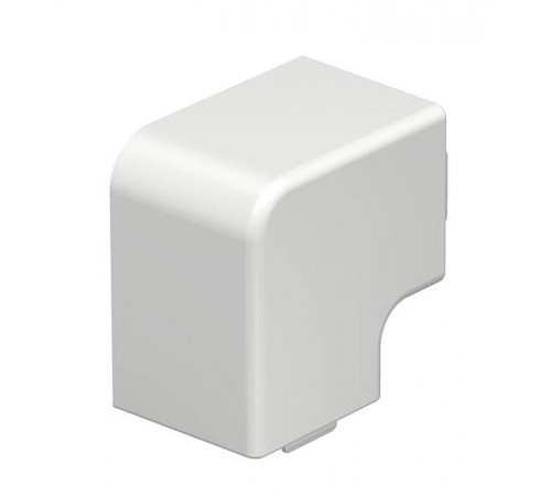 Крышка плоского угла кабельного канала WDK 40x40 мм (ПВХ,белый) (WDK HF40040RW)  6192831  OBO Bettermann
