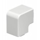 Крышка плоского угла кабельного канала WDK 40x40 мм (ПВХ,белый) (WDK HF40040RW)  6192831  OBO Bettermann