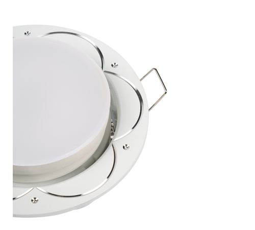 Светильник точечный встраиваемый под лампу PGX53d AL32-White  .5020238  Jazzway