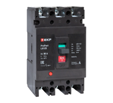 Выключатель автоматический LS125 18кА 3P 80А ProPact  mccb-125-18-3-80-ls  EKF